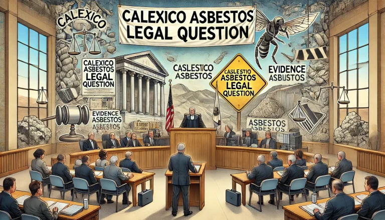 Calexico Asbestos Legal Question