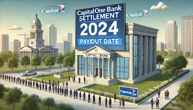 Capital One Bank Settlement 2024 payout date