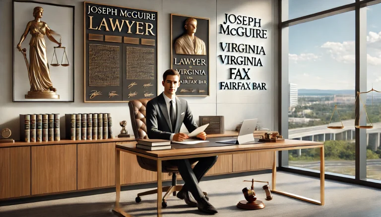 Joseph McGuire lawyer Virginia Fax Fairfax Bar