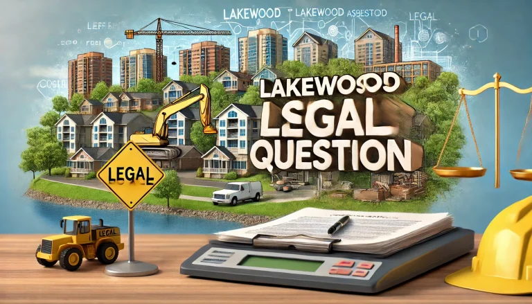 Lakewood asbestos legal question