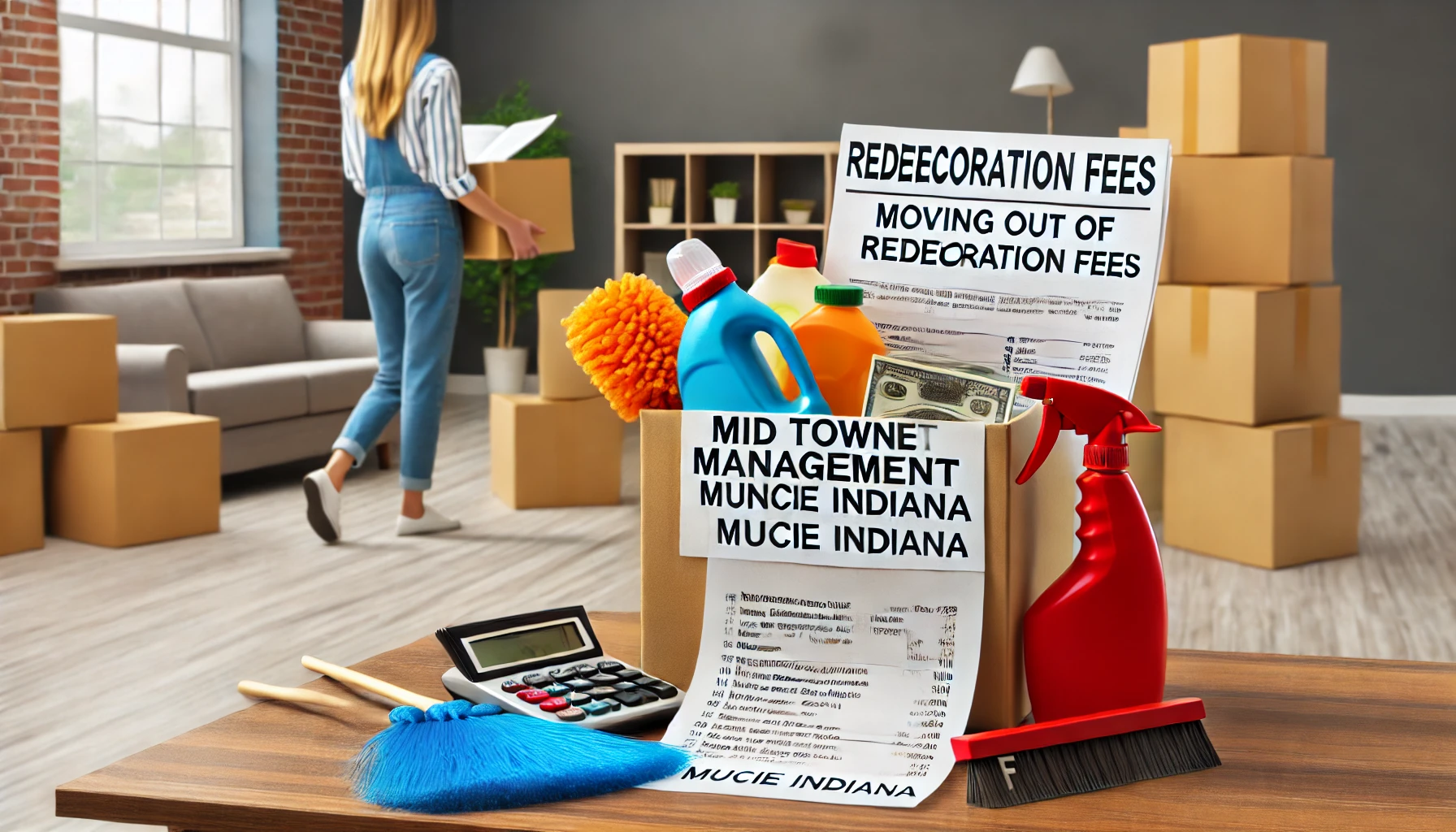 Mid Towne Management Muncie Indiana Lawsuit Over Redecorating Fees