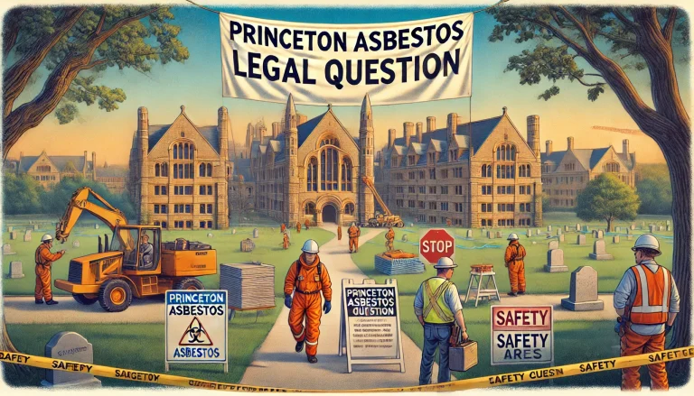 Princeton Asbestos Legal Question