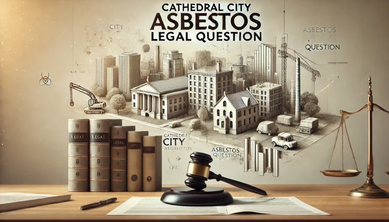 Cathedral City Asbestos Legal Question