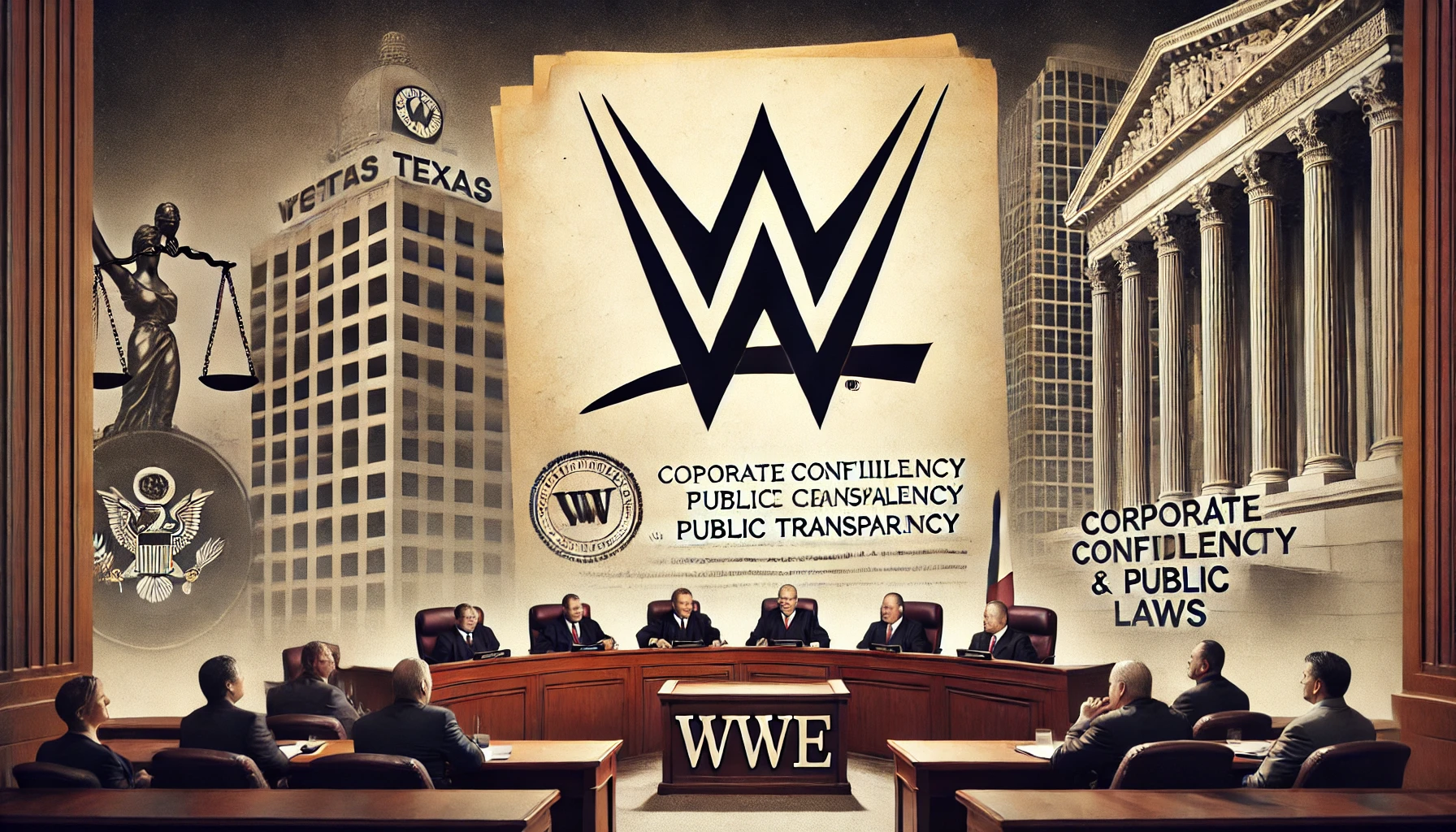 WWE Has Filed a Lawsuit Against the Texas Attorney General